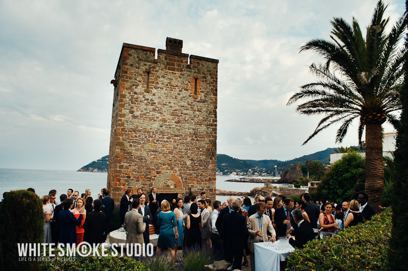 Côte d'Azur wedding, France, N & J 7