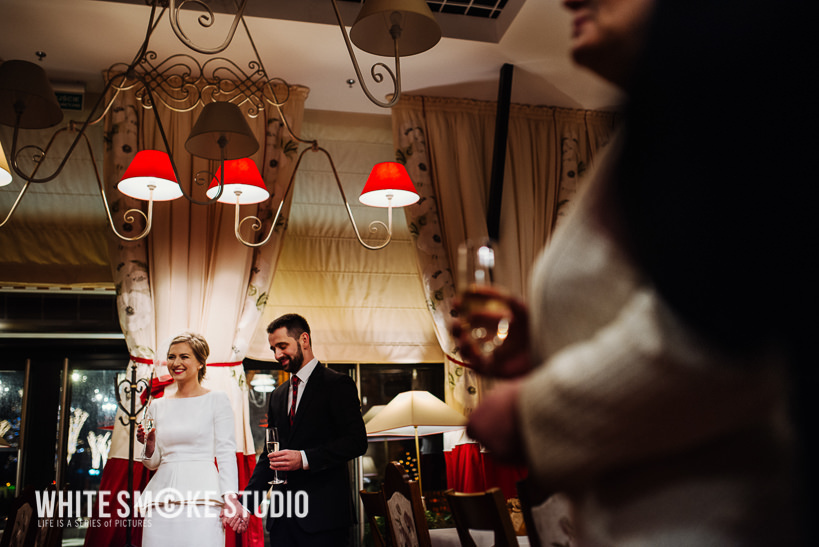 Justyna & Kamil by WhiteSmoke Studio Zimowy ślub w Restauracji “Polka” Magdy Gessler, Justyna i Kamil 110
