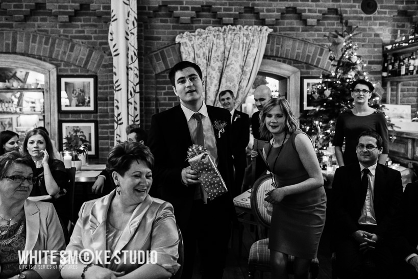 Justyna & Kamil by WhiteSmoke Studio Zimowy ślub w Restauracji “Polka” Magdy Gessler, Justyna i Kamil 123
