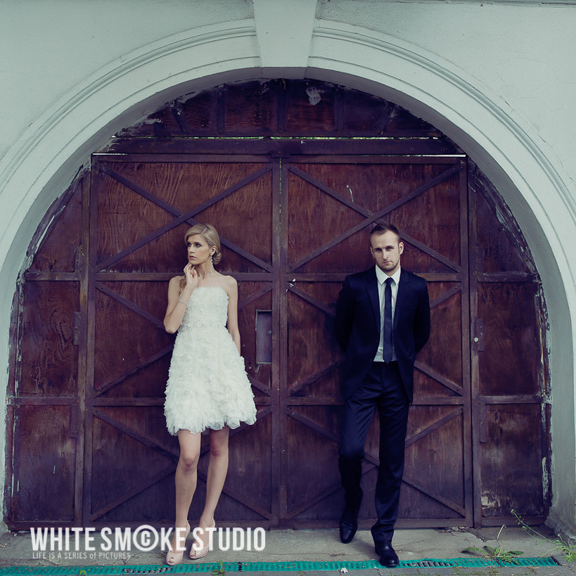 Wedding portrait by Whitesmoke studio Sesja z Leica S2