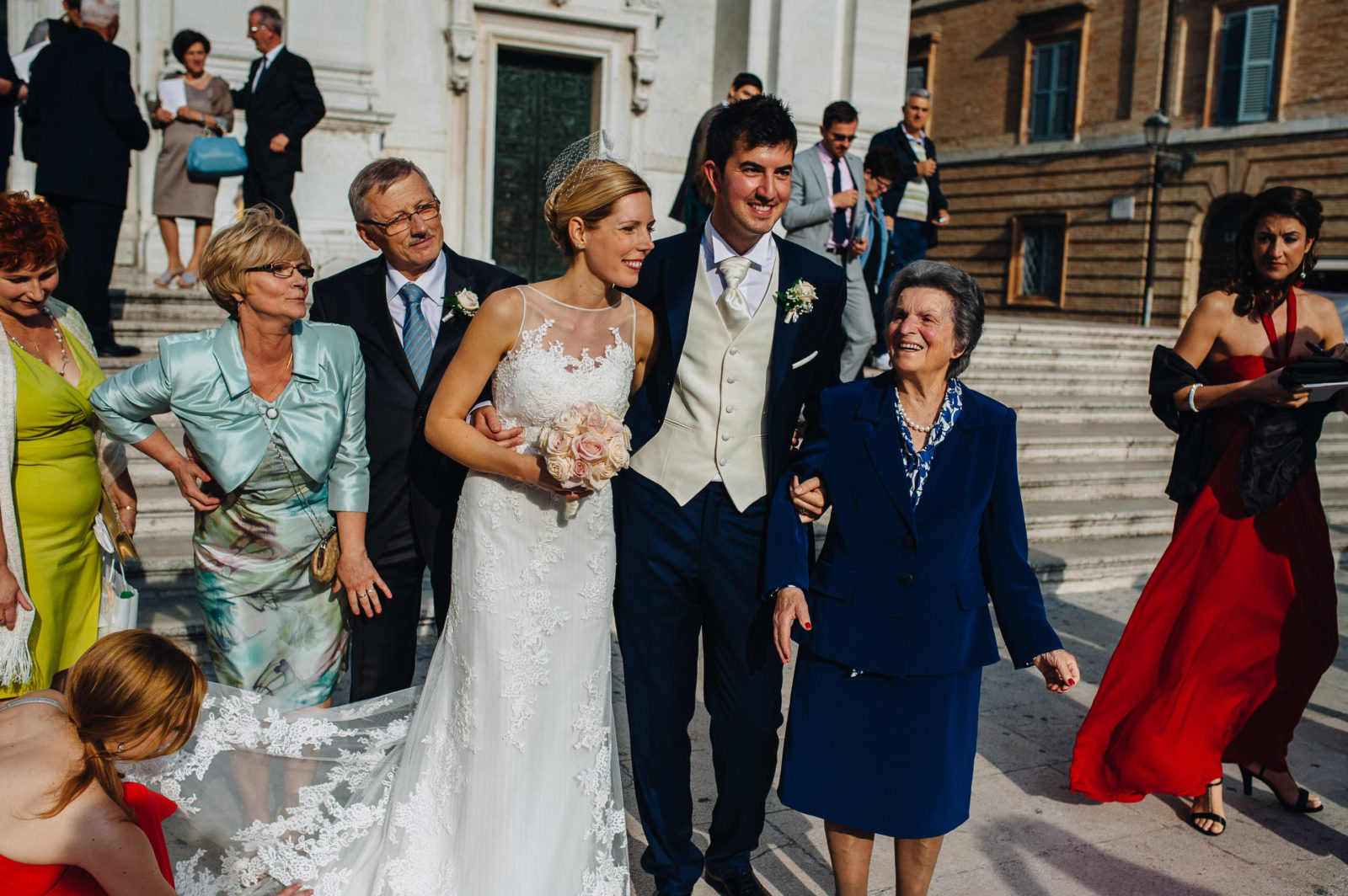Ślub kościelny w Loreto we Włoszech, Beata i Paolo 141 DESTINATION WEDDING ITALY LORETTO